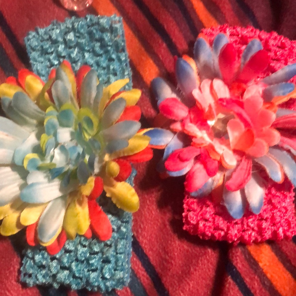 baby head bands never been on my little ones head